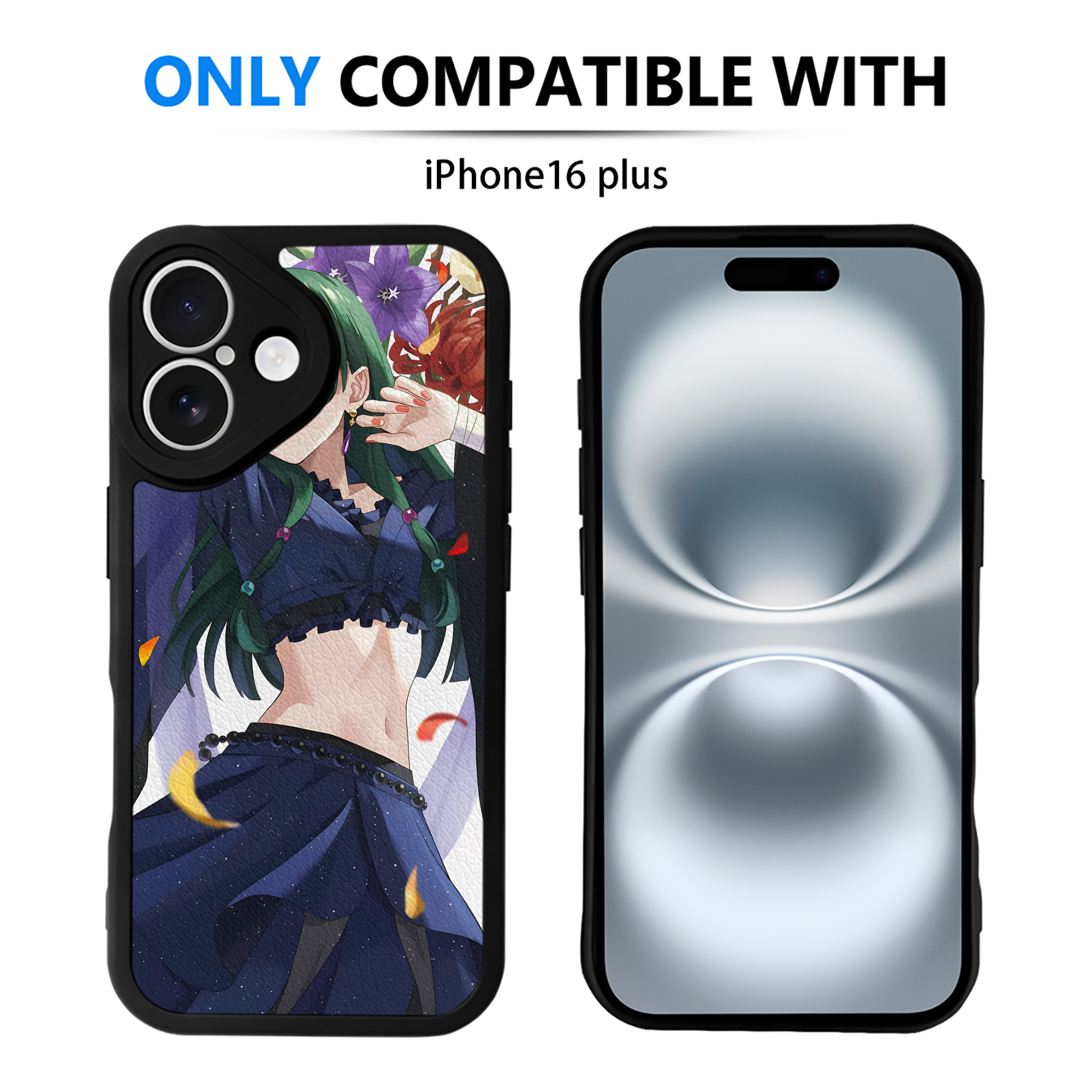 （画像用） 薬屋のひとりごと The Apothecary Diaries 【iPhone 16シリーズ対応】シリコンスマホケース（レザー調） 材質：シリコン